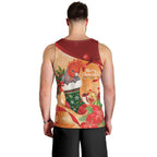 Gang-gang Cockatoo Christmas Australia Men Tank Top Aussie Xmas Sock Coquette Bow
