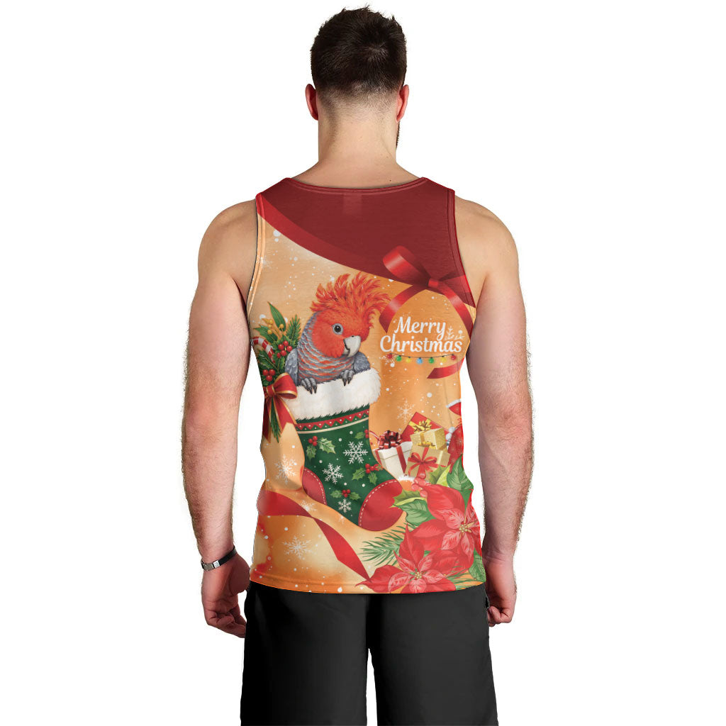 Gang-gang Cockatoo Christmas Australia Men Tank Top Aussie Xmas Sock Coquette Bow