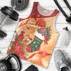 Gang-gang Cockatoo Christmas Australia Men Tank Top Aussie Xmas Sock Coquette Bow