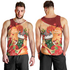 Gang-gang Cockatoo Christmas Australia Men Tank Top Aussie Xmas Sock Coquette Bow