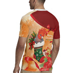 Gang-gang Cockatoo Christmas Australia Rugby Jersey Aussie Xmas Sock Coquette Bow