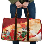 Gang-gang Cockatoo Christmas Australia Travel Bag Aussie Xmas Sock Coquette Bow