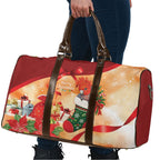 Gang-gang Cockatoo Christmas Australia Travel Bag Aussie Xmas Sock Coquette Bow