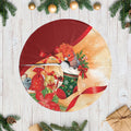 Gang-gang Cockatoo Christmas Australia Tree Skirt Aussie Xmas Sock Coquette Bow