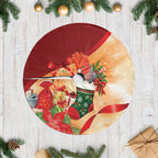 Gang-gang Cockatoo Christmas Australia Tree Skirt Aussie Xmas Sock Coquette Bow