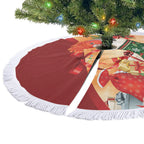 Gang-gang Cockatoo Christmas Australia Tree Skirt Aussie Xmas Sock Coquette Bow