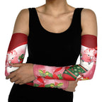 Pink Galah Cockatoo Christmas Australia Arm Sleeves Aussie Xmas Sock Coquette Bow