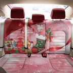 Pink Galah Cockatoo Christmas Australia Back Car Seat Cover Aussie Xmas Sock Coquette Bow