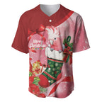 Pink Galah Cockatoo Christmas Australia Baseball Jersey Aussie Xmas Sock Coquette Bow