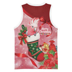 Pink Galah Cockatoo Christmas Australia Basketball Jersey Aussie Xmas Sock Coquette Bow