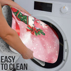 Pink Galah Cockatoo Christmas Australia Bathroom Set Aussie Xmas Sock Coquette Bow
