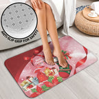 Pink Galah Cockatoo Christmas Australia Bathroom Set Aussie Xmas Sock Coquette Bow