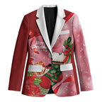 Pink Galah Cockatoo Christmas Australia Blazer Aussie Xmas Sock Coquette Bow