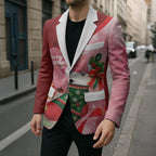 Pink Galah Cockatoo Christmas Australia Blazer Aussie Xmas Sock Coquette Bow