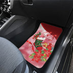 Pink Galah Cockatoo Christmas Australia Car Mats Aussie Xmas Sock Coquette Bow