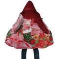 Pink Galah Cockatoo Christmas Australia Cloak Aussie Xmas Sock Coquette Bow