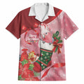 Pink Galah Cockatoo Christmas Australia Hawaiian Shirt Aussie Xmas Sock Coquette Bow