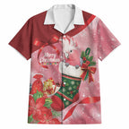 Pink Galah Cockatoo Christmas Australia Hawaiian Shirt Aussie Xmas Sock Coquette Bow