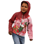 Pink Galah Cockatoo Christmas Australia Kid Hoodie Aussie Xmas Sock Coquette Bow