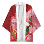 Pink Galah Cockatoo Christmas Australia Kimono Aussie Xmas Sock Coquette Bow