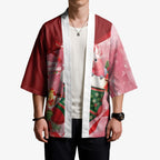 Pink Galah Cockatoo Christmas Australia Kimono Aussie Xmas Sock Coquette Bow
