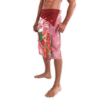 Pink Galah Cockatoo Christmas Australia Lavalava Aussie Xmas Sock Coquette Bow