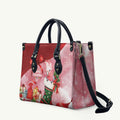 Pink Galah Cockatoo Christmas Australia Leather Bag Aussie Xmas Sock Coquette Bow