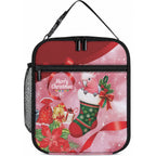 Pink Galah Cockatoo Christmas Australia Lunch Bag Aussie Xmas Sock Coquette Bow