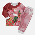 Pink Galah Cockatoo Christmas Australia Christmas Pajama Set Aussie Xmas Sock Coquette Bow