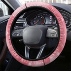 Pink Galah Cockatoo Christmas Australia Steering Wheel Cover Aussie Xmas Sock Coquette Bow