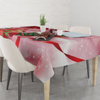 Pink Galah Cockatoo Christmas Australia Tablecloth Aussie Xmas Sock Coquette Bow