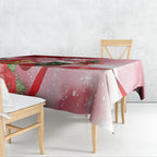 Pink Galah Cockatoo Christmas Australia Tablecloth Aussie Xmas Sock Coquette Bow