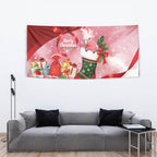 Pink Galah Cockatoo Christmas Australia Tapestry Aussie Xmas Sock Coquette Bow