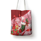 Pink Galah Cockatoo Christmas Australia Tote Bag Aussie Xmas Sock Coquette Bow