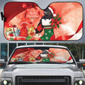 Black Cockatoo Christmas Australia Auto Sun Shade Aussie Xmas Sock Coquette Bow