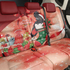 Black Cockatoo Christmas Australia Back Car Seat Cover Aussie Xmas Sock Coquette Bow