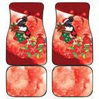 Black Cockatoo Christmas Australia Car Mats Aussie Xmas Sock Coquette Bow