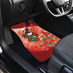 Black Cockatoo Christmas Australia Car Mats Aussie Xmas Sock Coquette Bow