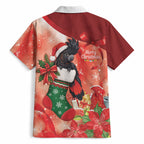 Black Cockatoo Christmas Australia Hawaiian Shirt Aussie Xmas Sock Coquette Bow
