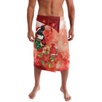 Black Cockatoo Christmas Australia Lavalava Aussie Xmas Sock Coquette Bow
