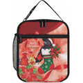 Black Cockatoo Christmas Australia Lunch Bag Aussie Xmas Sock Coquette Bow