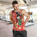 Black Cockatoo Christmas Australia Men Tank Top Aussie Xmas Sock Coquette Bow