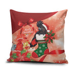 Black Cockatoo Christmas Australia Pillow Cover Aussie Xmas Sock Coquette Bow