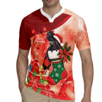 Black Cockatoo Christmas Australia Rugby Jersey Aussie Xmas Sock Coquette Bow