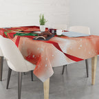 Black Cockatoo Christmas Australia Tablecloth Aussie Xmas Sock Coquette Bow