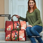 Black Cockatoo Christmas Australia Travel Bag Aussie Xmas Sock Coquette Bow