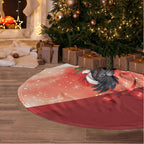 Black Cockatoo Christmas Australia Tree Skirt Aussie Xmas Sock Coquette Bow