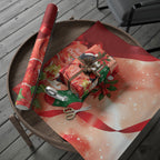 Black Cockatoo Christmas Australia Wrapping Paper Aussie Xmas Sock Coquette Bow