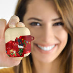 Palm Cockatoo Christmas Australia AirPods Case Aussie Xmas Sock Coquette Bow