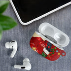 Palm Cockatoo Christmas Australia AirPods Case Aussie Xmas Sock Coquette Bow